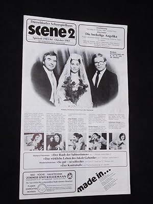 Seller image for scene 2, Spielzeit 1983/84, Oktober 1983, Dsseldorfer Schauspielhaus [Theaterinformationen] for sale by Fast alles Theater! Antiquariat fr die darstellenden Knste