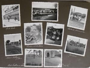 Family album of a journey with the S.S. Slamat to the Dutch East Indies depicting life on board a...