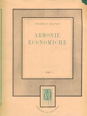 Seller image for Armonie economiche for sale by Miliardi di Parole