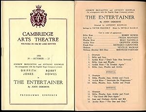 Seller image for The Entertainer | Original Souvenir Theatre Programme Performed at Cambridge Arts Theatre, 6 St. Edward's Passage, Cambridge for sale by Little Stour Books PBFA Member