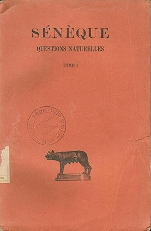 QUESTIONS NATURELLES TOME1