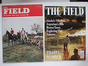 Immagine del venditore per The Field magazine: 2 issues 19 January 1978 and February 1998 (Vol. 252 no. 6521, Vol. 291 no. 7123) venduto da Aucott & Thomas