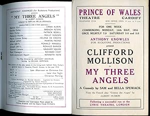 Seller image for My Three Angels | Original Souvenir Theatre Programme Performed at The Opera House, Cheltenham + Promotional Flyer For Performance at Prince of Wales Theatre, Cardiff for sale by Little Stour Books PBFA Member