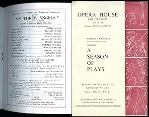 Seller image for My Three Angels | Original Souvenir Theatre Programme Performed at The Opera House, Cheltenham + A Season of Plays Flyer for sale by Little Stour Books PBFA Member