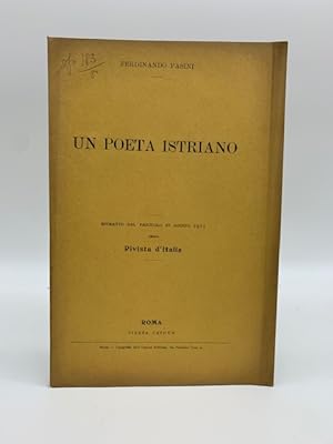 Un poeta istriano ( Pasquale Besenghi degli Ughi )
