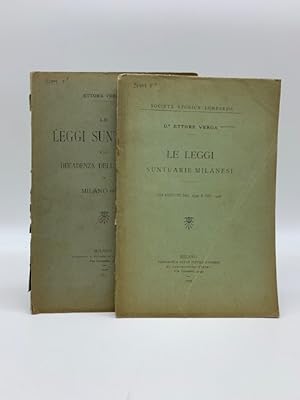 Le leggi suntuarie milanesi. Gli statuti del 1396 e del 1498. (SEGUE): Le leggi suntuarie e la de...