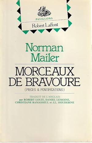 Seller image for Morceaux de bravoure (pice et pontifications), for sale by L'Odeur du Book