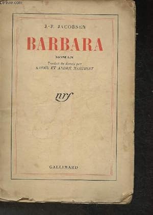 Imagen del vendedor de Barbara a la venta por Le-Livre