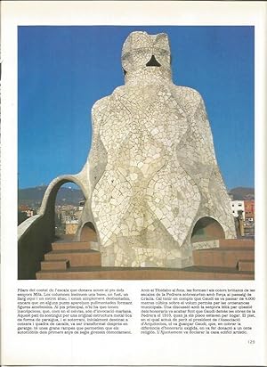 Imagen del vendedor de LAMINA 18967: Terraza superior de la Casa Mila - La Pedrera a la venta por EL BOLETIN