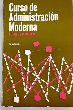 Imagen del vendedor de Curso de administracin moderna a la venta por Alcan Libros