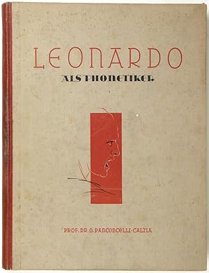 Imagen del vendedor de Leonardo als Phonetiker. a la venta por Schsisches Auktionshaus & Antiquariat