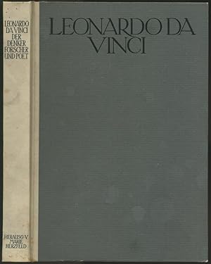 Imagen del vendedor de Leonardo da Vinci der Denker, Forscher und Poet. Aus seinen verffentlichten Schriften. (4. vernderte Auflage). a la venta por Schsisches Auktionshaus & Antiquariat