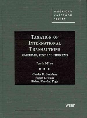 Imagen del vendedor de Taxation of International Transactions : Materials, Texts and Problems a la venta por GreatBookPricesUK