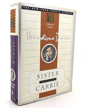 Seller image for SISTER CARRIE New York Public Library Collector's Edition for sale by Rare Book Cellar