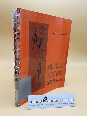 Seller image for Muscle Testing: Techniques of Manual Examination for sale by Roland Antiquariat UG haftungsbeschrnkt