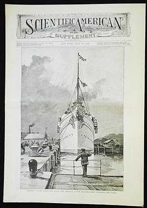 Scientific American Supplement -- No. 1021, July 27, 1895 [the North Sea and Baltic canal]