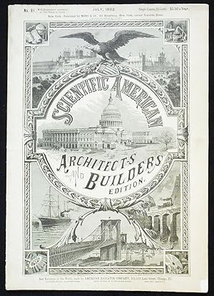 Scientific American: Architects and Builders Edition -- No. 81, July 1892 [with 2 color plates]