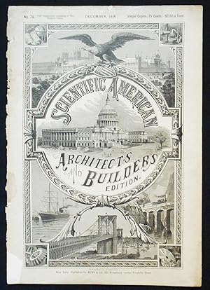 Scientific American: Architects and Builders Edition -- No. 74, Dec. 1891