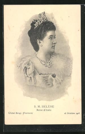 Cartolina S. M. Helene, Reinde d'Italie