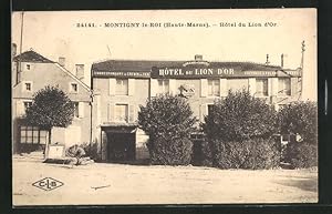 Bild des Verkufers fr Carte postale Montigny-le-Roi, Hotel du Lion d'Or zum Verkauf von Bartko-Reher