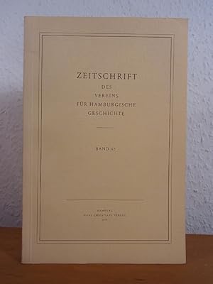 Seller image for Zeitschrift des Vereins fr Hamburgische Geschichte Band 65, 1979 for sale by Antiquariat Weber