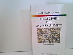 Bild des Verkufers fr Philosophen des 20.Jahrhunderts. Eine Einfhrung. Hg. von Margot Fleischer. zum Verkauf von ABC Versand e.K.