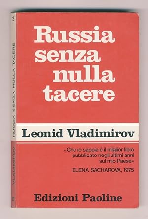 Imagen del vendedor de Russia senza nulla tacere. a la venta por Libreria Oreste Gozzini snc