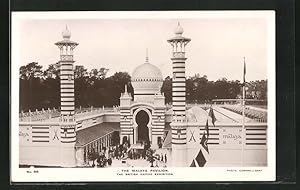 Ansichtskarte London, The British Empire Exhibition, The Malaya Pavilion
