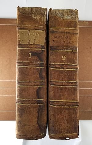 Seller image for La Nouvelle Maison Rustique, ou Economie Generale de tous les biens de Campagne; . - TWO VOLUMES for sale by Bibliophilia Books