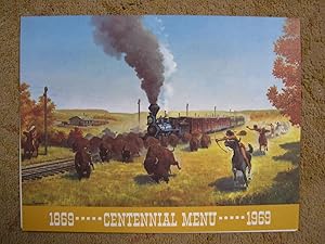 Seller image for 1869 - 1969 CENTENNIAL MENU; DOMELINER, CITY OF PORTLAND for sale by Robert Gavora, Fine & Rare Books, ABAA