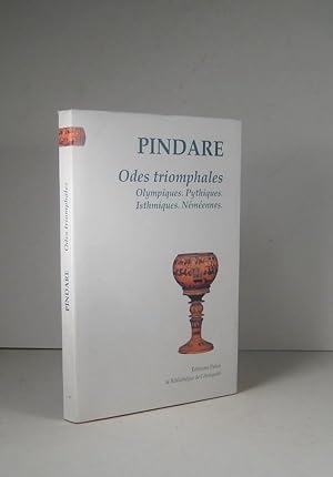 Bild des Verkufers fr Odes triomphales. Olympiques. Pythiques. Isthmiques. Nmennes zum Verkauf von Librairie Bonheur d'occasion (LILA / ILAB)