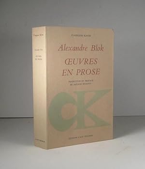 Image du vendeur pour Oeuvres en prose 1906-1921 mis en vente par Librairie Bonheur d'occasion (LILA / ILAB)