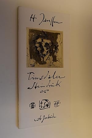 Tinsdaler Steindruck: Lithographien vom Sommer 1985 - Herbst 1987 aus der Werkstatt des Dickus He...