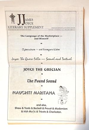 Seller image for James Joyce Literary Supplement, Vol. 13, Number 2 for sale by Elk River Books (ABAA/ILAB)