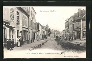 Carte postale Jarville, Grande Rue