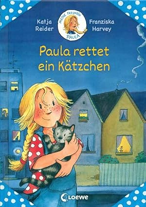 Paula rettet ein Kätzchen.
