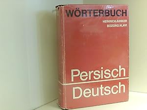 Bild des Verkufers fr Persisch-deutsches Wrterbuch zum Verkauf von Book Broker