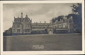 Foto Ansichtskarte / Postkarte Kettering East Midlands England, Rushton Hall