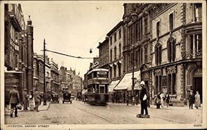 Bild des Verkufers fr Ansichtskarte / Postkarte Leicester East Midlands England, Granby Street zum Verkauf von akpool GmbH
