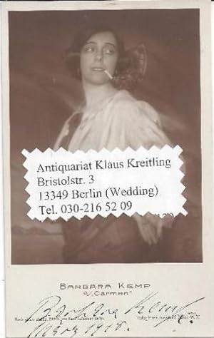 Angelina Barbara Kemp - Deutsche Opernsängerin ( 1881 - 1959 )