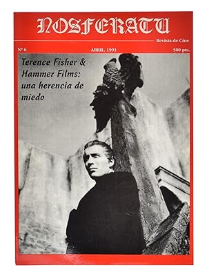 Bild des Verkufers fr NOSFERATU. REVISTA DE CINE, N. 6. TERENCE FISHER & HAMMER FILMS: UNA HERENCIA DE MIEDO zum Verkauf von Librera Monogatari