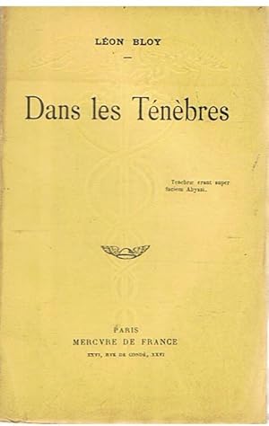 Dans les Ténèbres