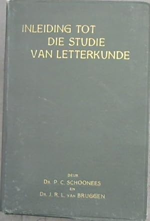 Immagine del venditore per Inleiding tot die Studie Van Letterkunde venduto da Chapter 1