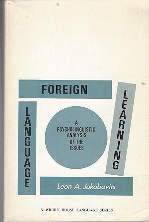 Foreign Language Learning A Psycholinguistic Analysis of the Issues