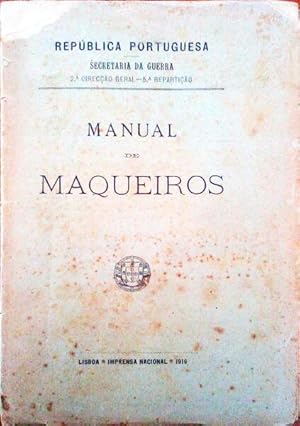 MANUAL DE MAQUEIROS.