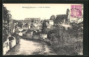 Carte postale Montsurs, Le Gue des Herbiers