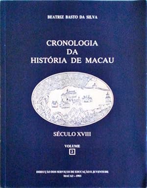 CRONOLOGIA DA HISTÓRIA DE MACAU SÉCULO XVIII.