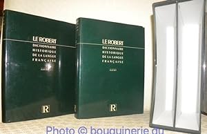 Bild des Verkufers fr Le Robert Dictionnaire Historique de la Langue Franaise. 2 Volumes. zum Verkauf von Bouquinerie du Varis