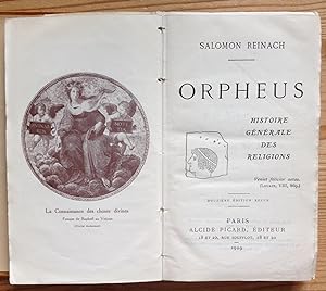 Orpheus - Histoire générale des religions.