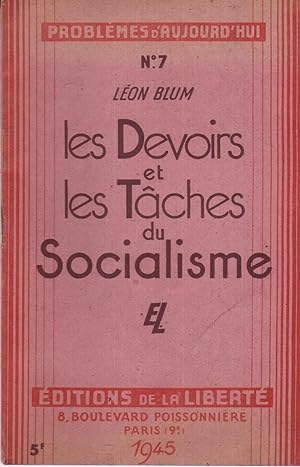 Les devoirs et les tâches du Socialisme